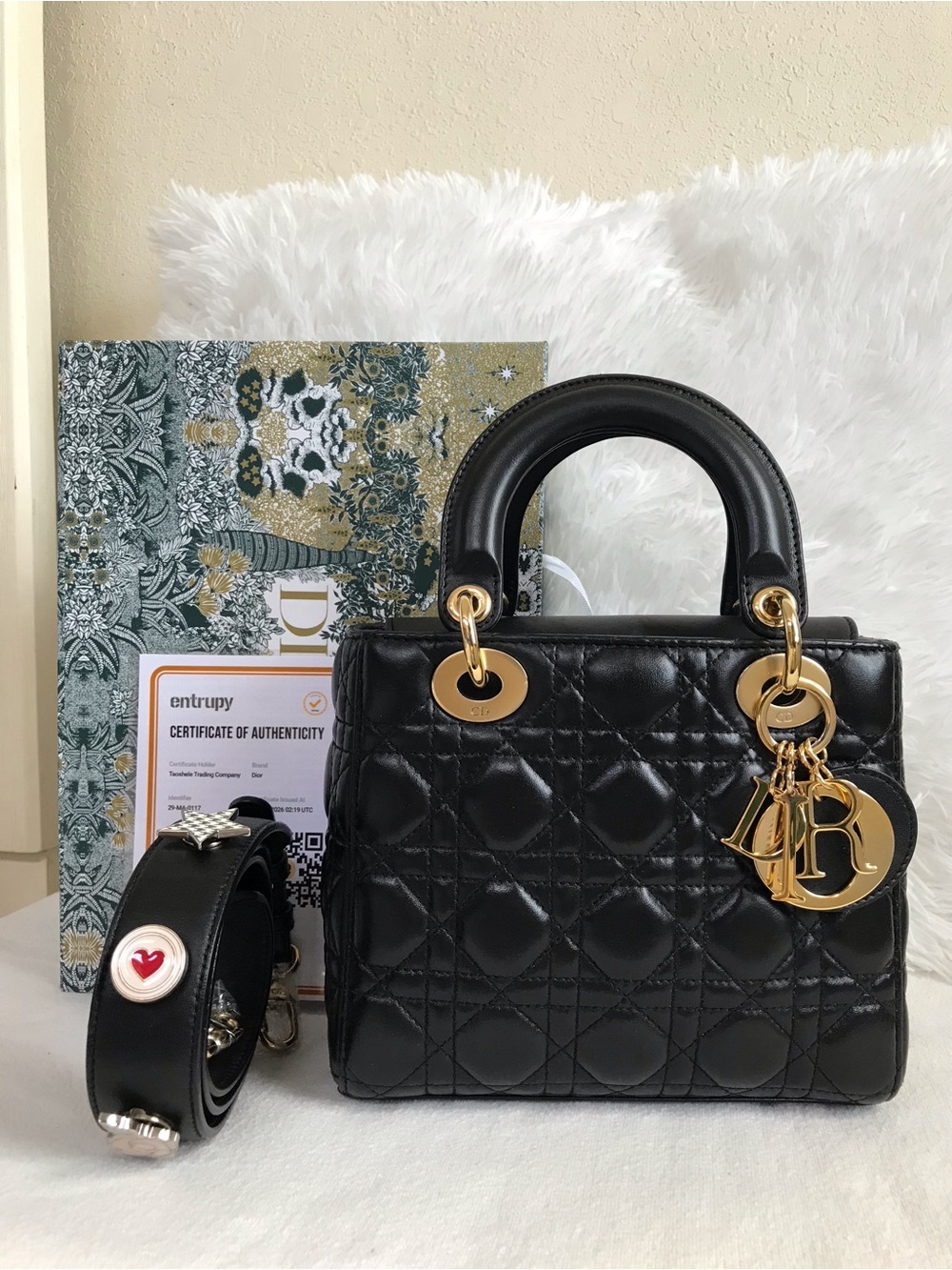 Lady Dior MyABC Cannages Black Small